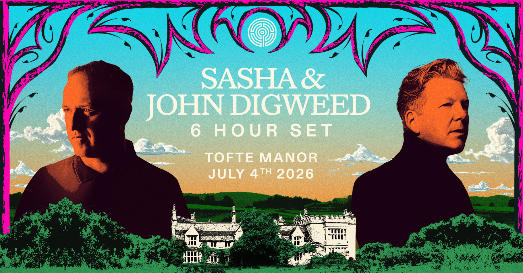 Sasha & John Digweed at Tofte Manor