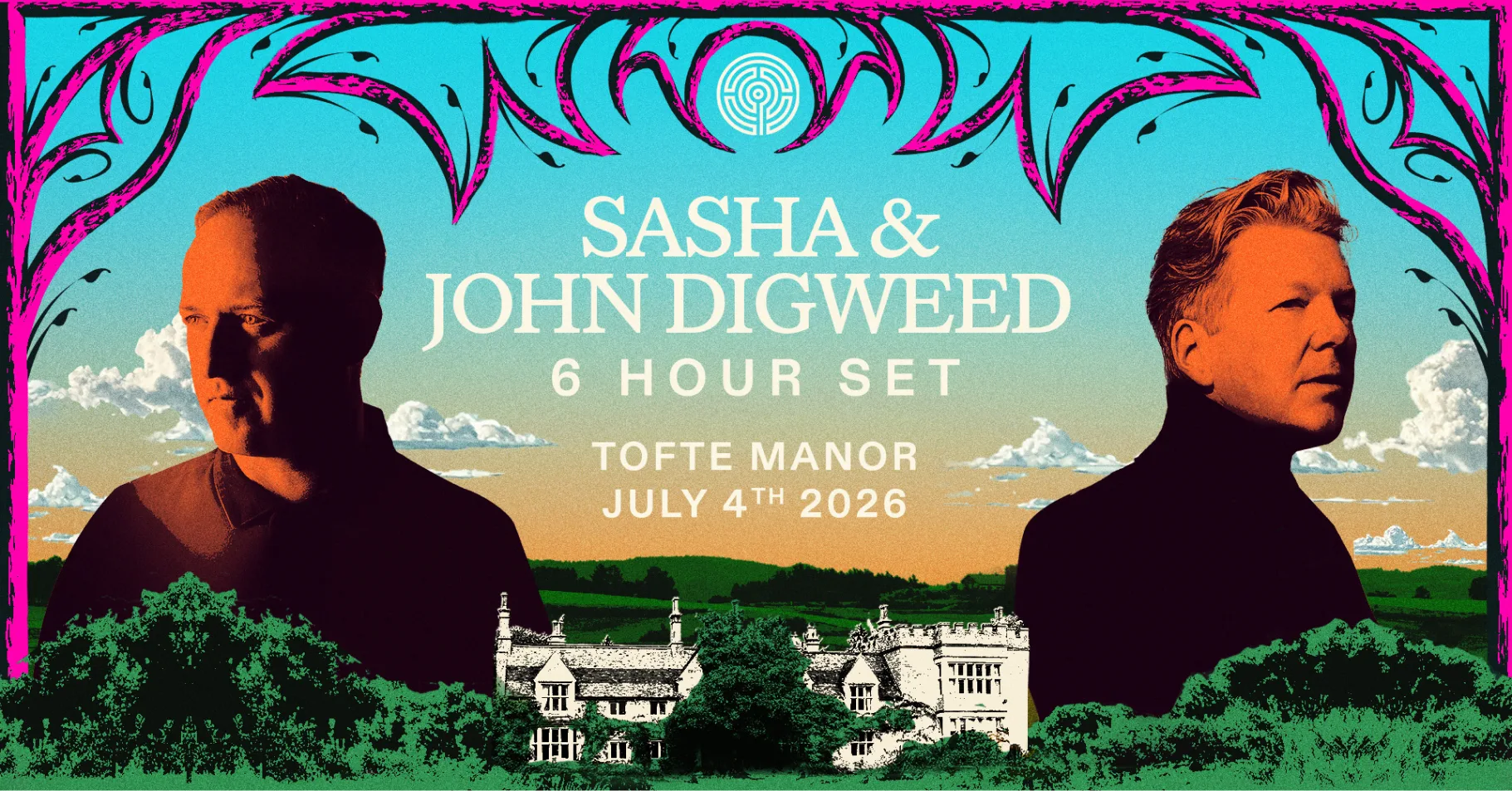Sasha & John Digweed at Tofte Manor