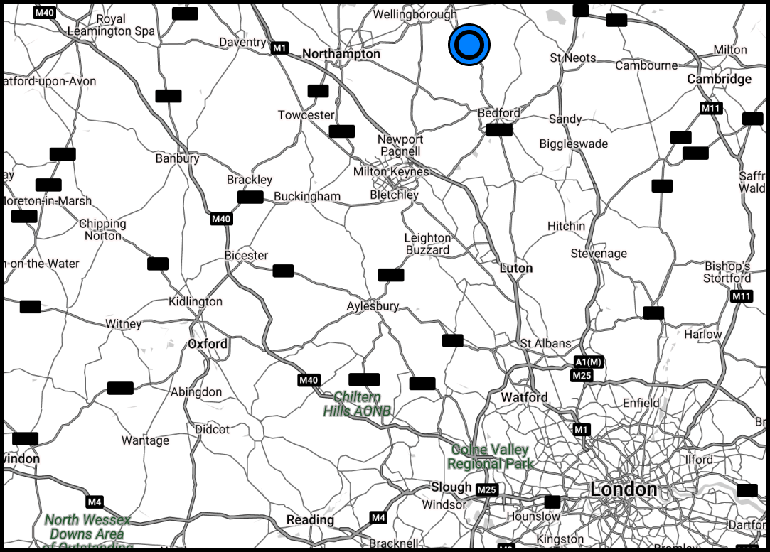 Tofte Manor Location